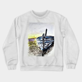 Abandoned Fishing Boat No. 2 Crewneck Sweatshirt